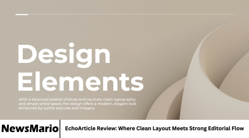 EchoArticle Review: Where Clean Layout Meets Strong Editorial Flow