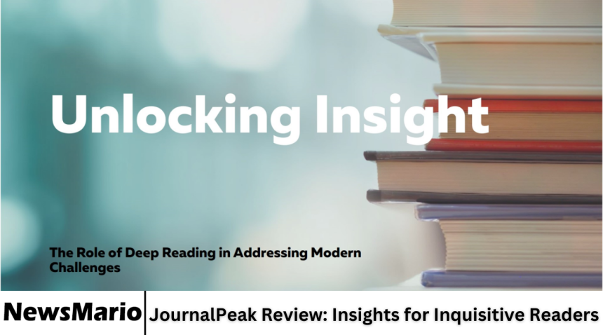 JournalPeak Review: Insights for Inquisitive Readers